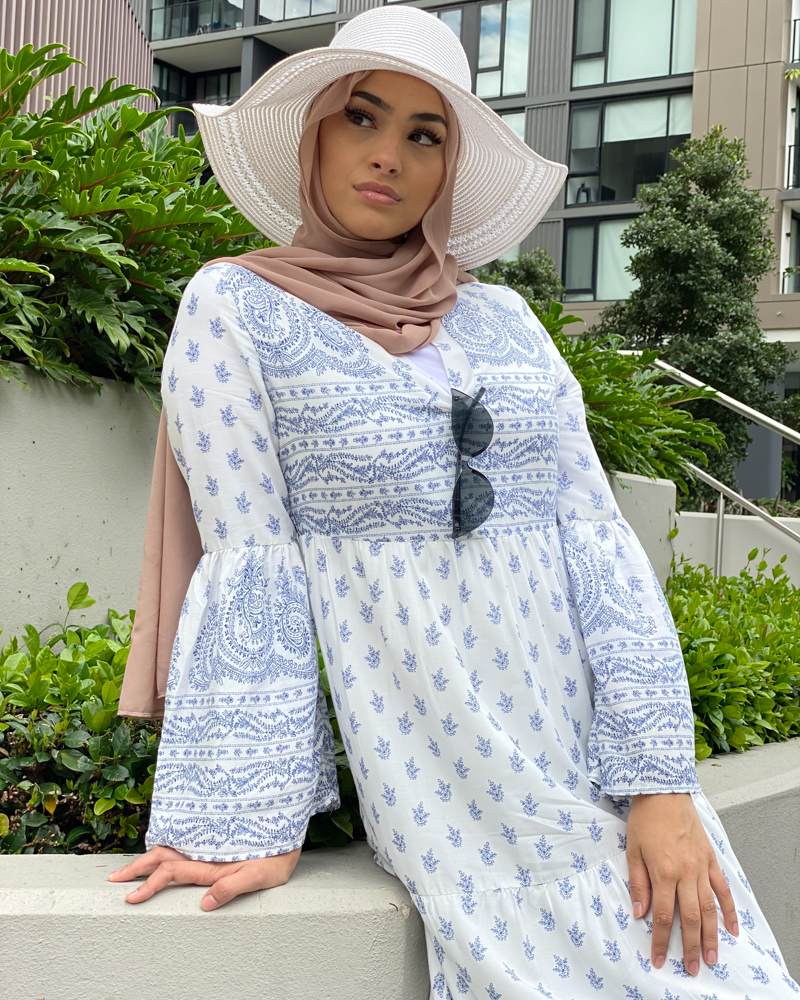 M00164WhitePrint-dress-abaya