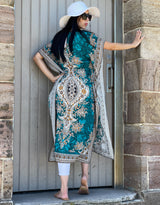 M00165Green-dress-abaya