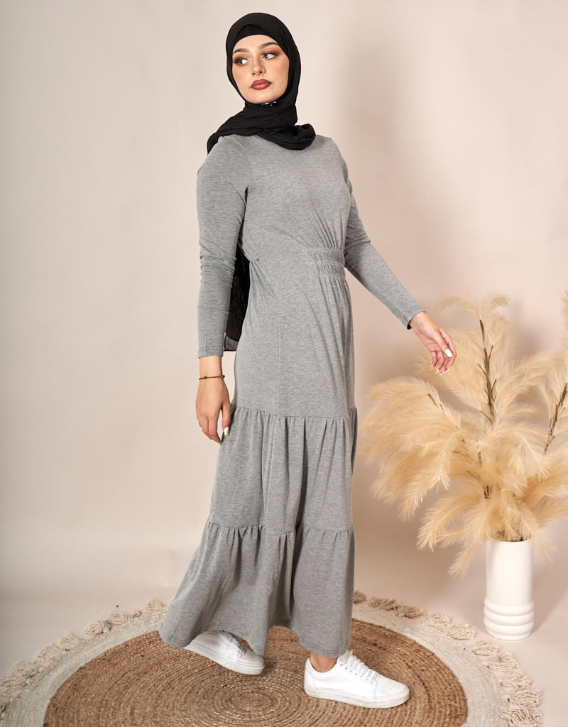 M00190-GreyMarl-dress-abaya