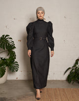 M00214Black-dress-abaya