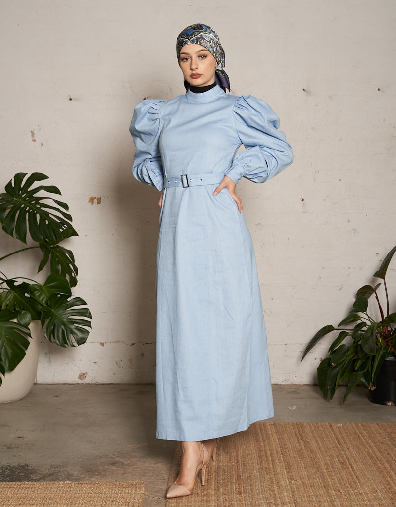 M00214Blue-dress-abaya