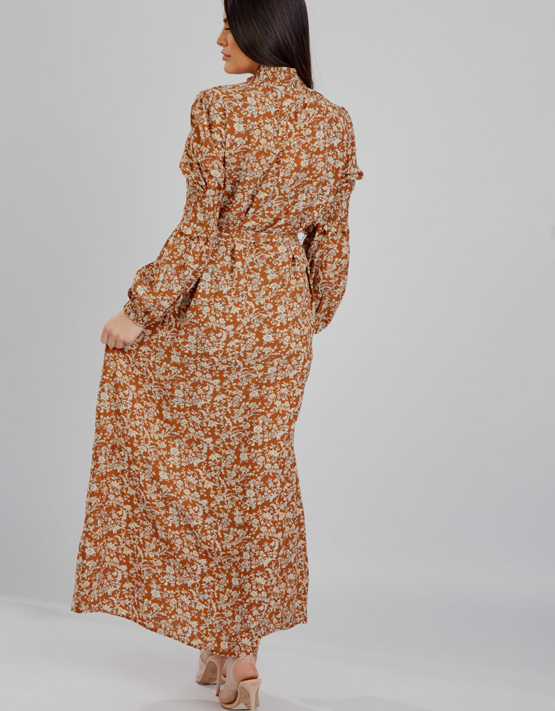 M00222TanPrint-dress-abaya