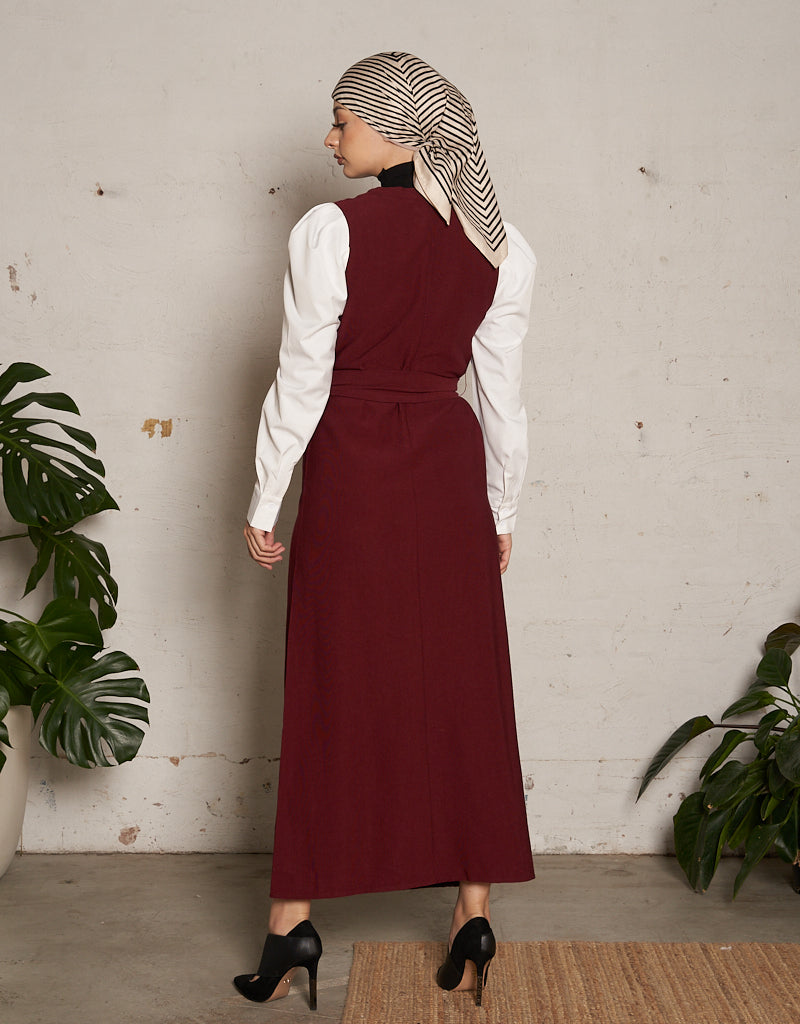 M00244-Maroon-dress-abaya
