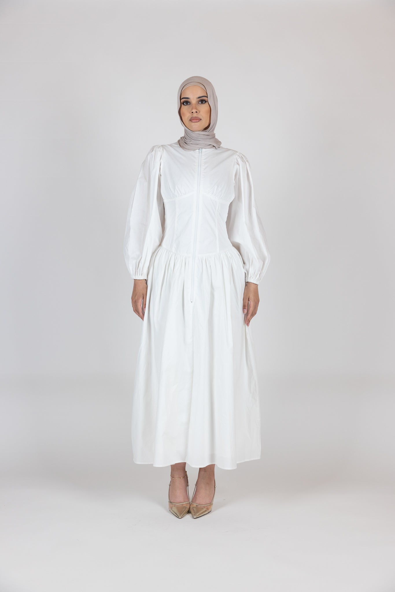 M00310White-abaya-dress