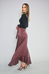 M00328Chocolate-skirt
