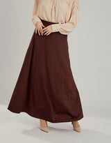 M00330Chocolate-skirt