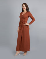 M7363Tan-dress-abaya