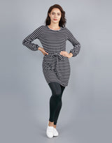 M7369-Black-Jersey-Stripped-Top