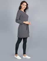 M7369-Black-Jersey-Stripped-Top