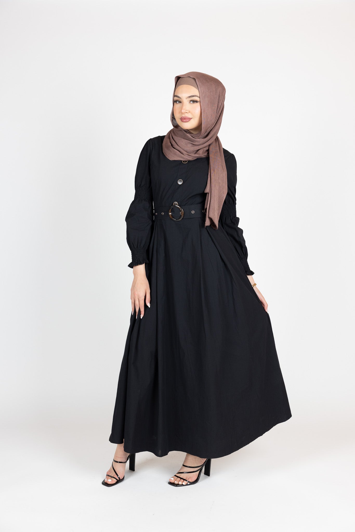 M7421Black-abaya-dress