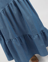 M7487WDenim-skirt
