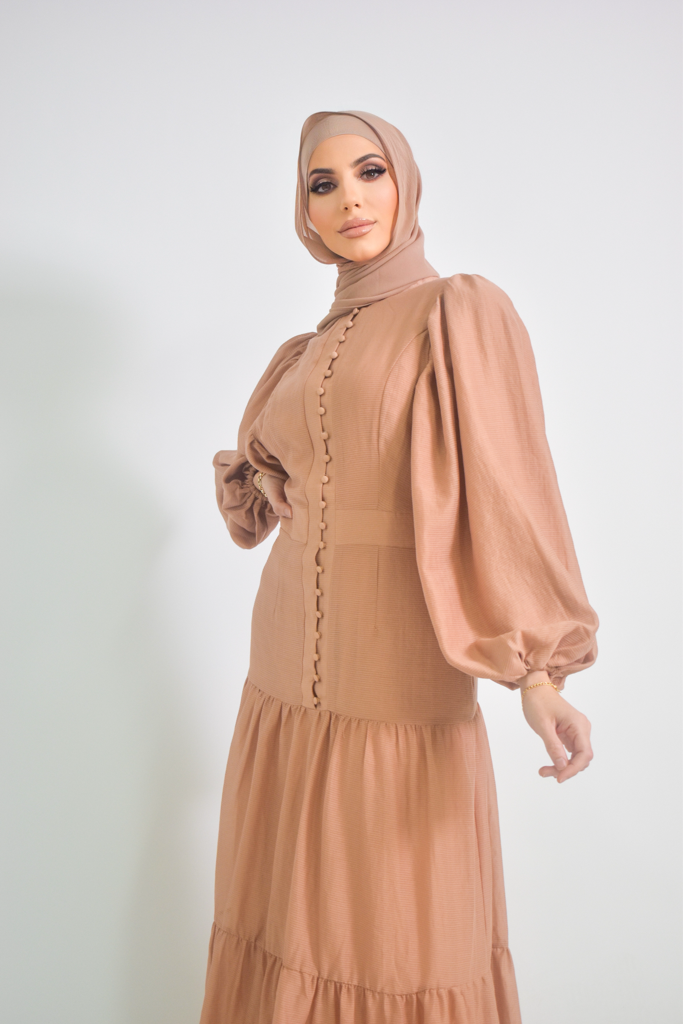 M7648Salmon-dress-abaya