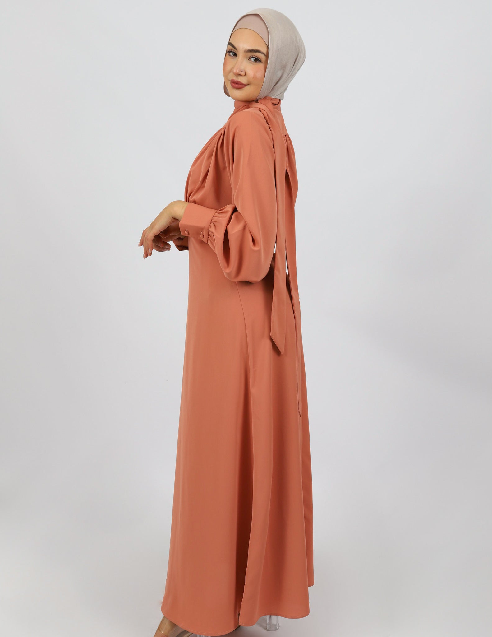 M7711Salmon-dress-abaya