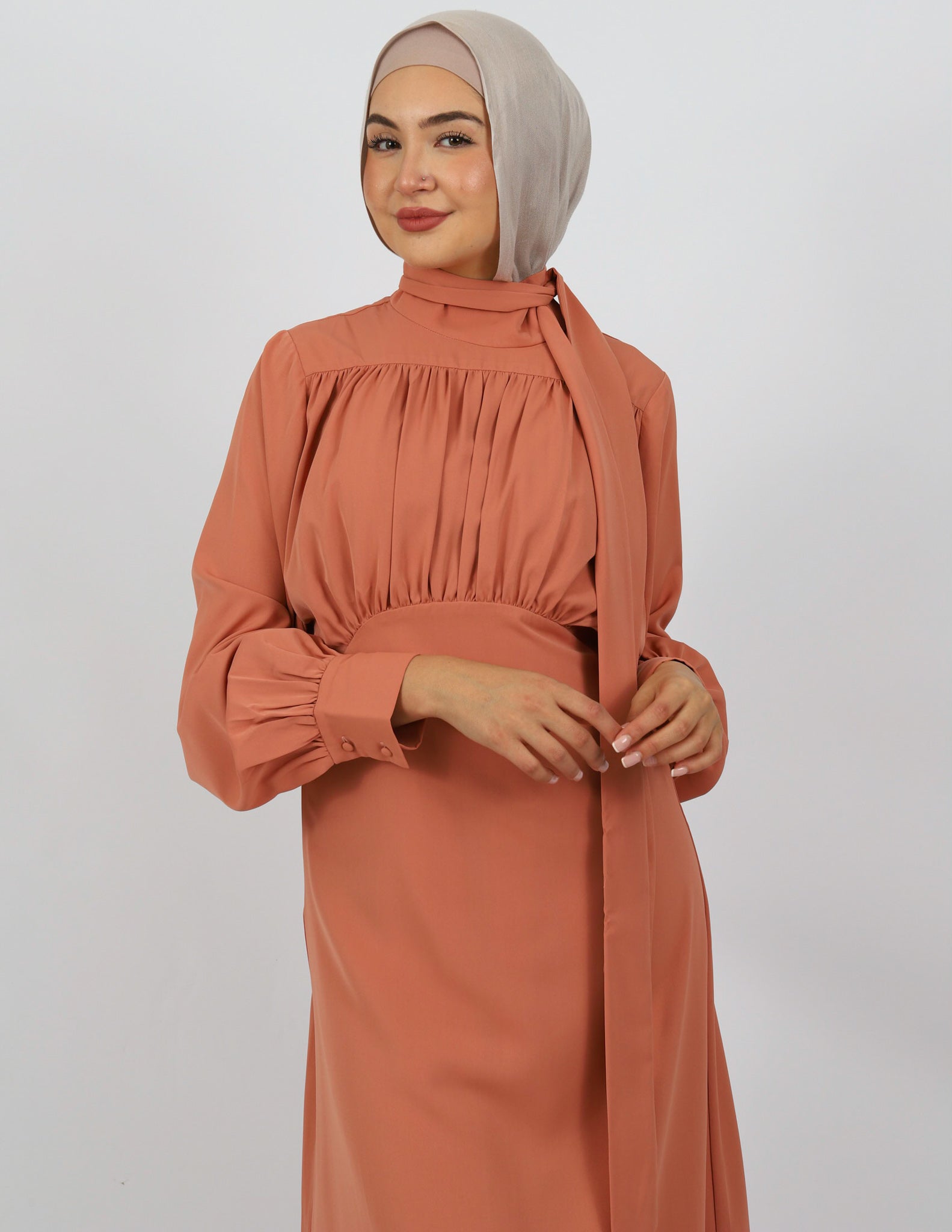 M7711Salmon-dress-abaya