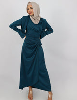 M7727Turquoise-skirt