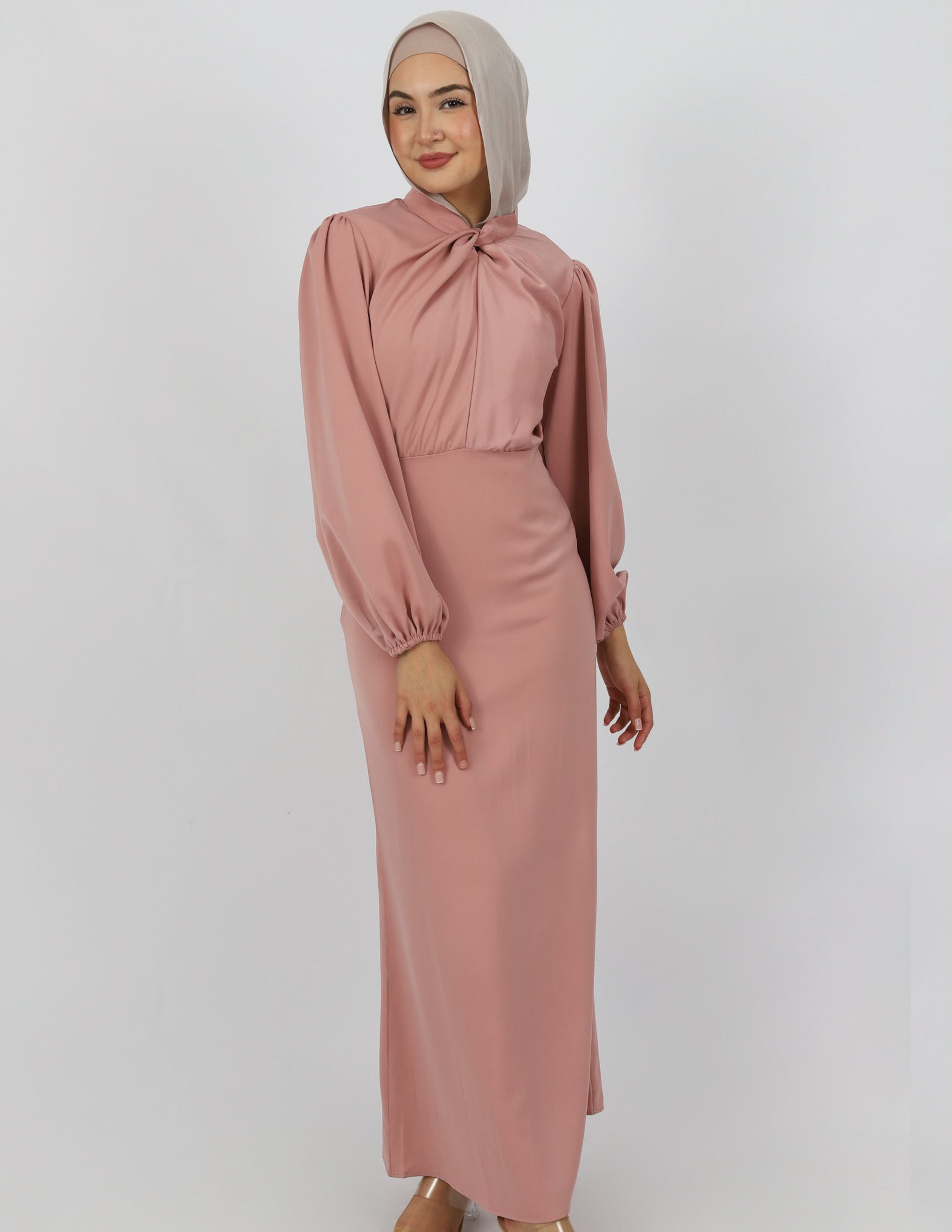 M7784DustyPink-dress-abaya