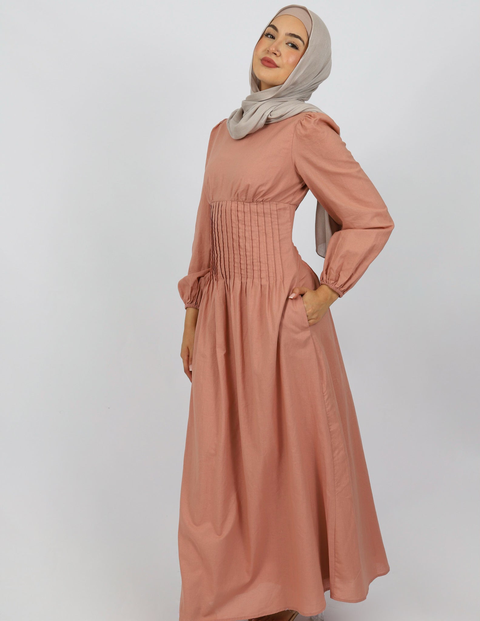 M7812DustyPink-dress-abaya