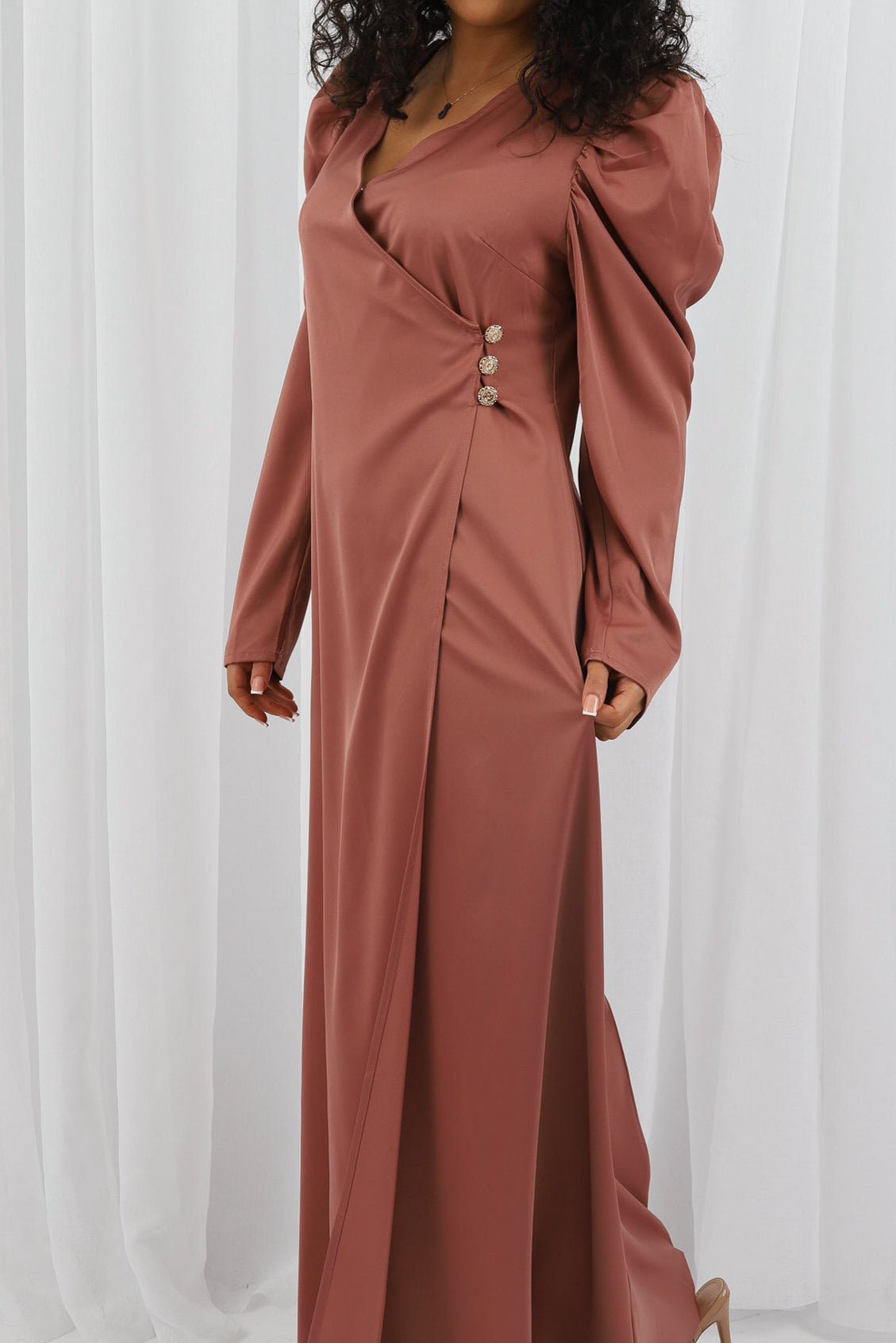 M7867Salmon-dress-abaya
