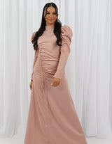 M7868Salmon-dress-abaya