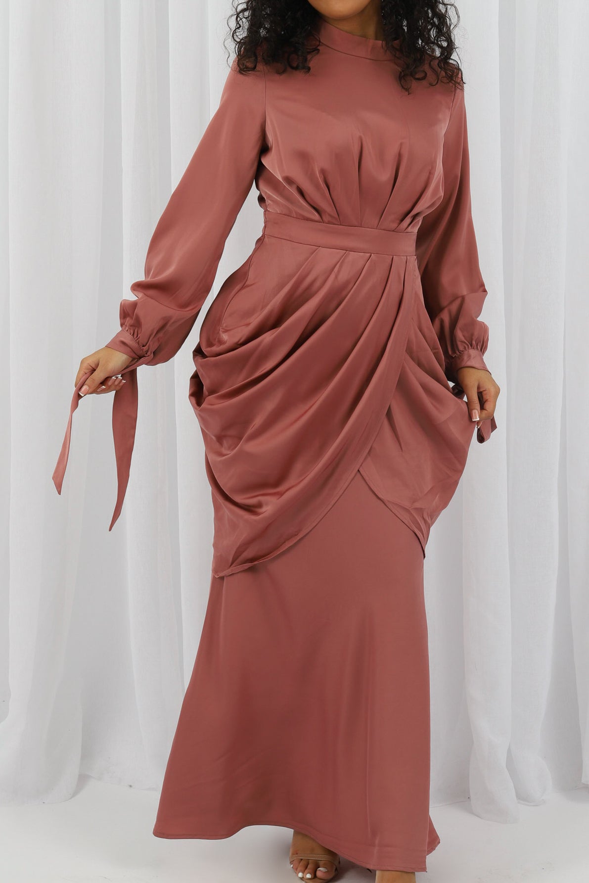 M7870Salmon-dress-abaya