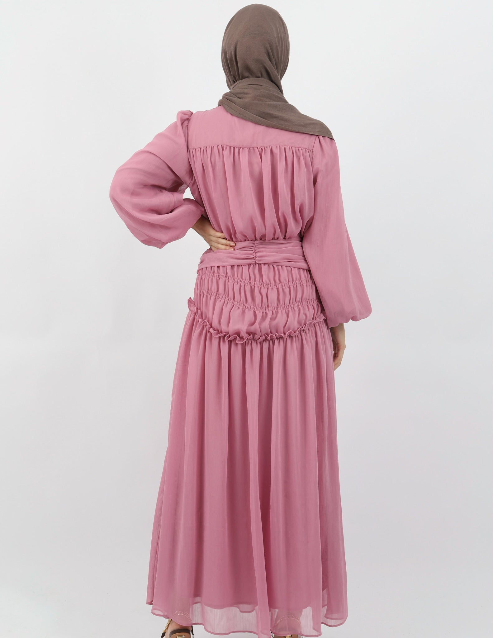 M7875Pink-dress-abaya