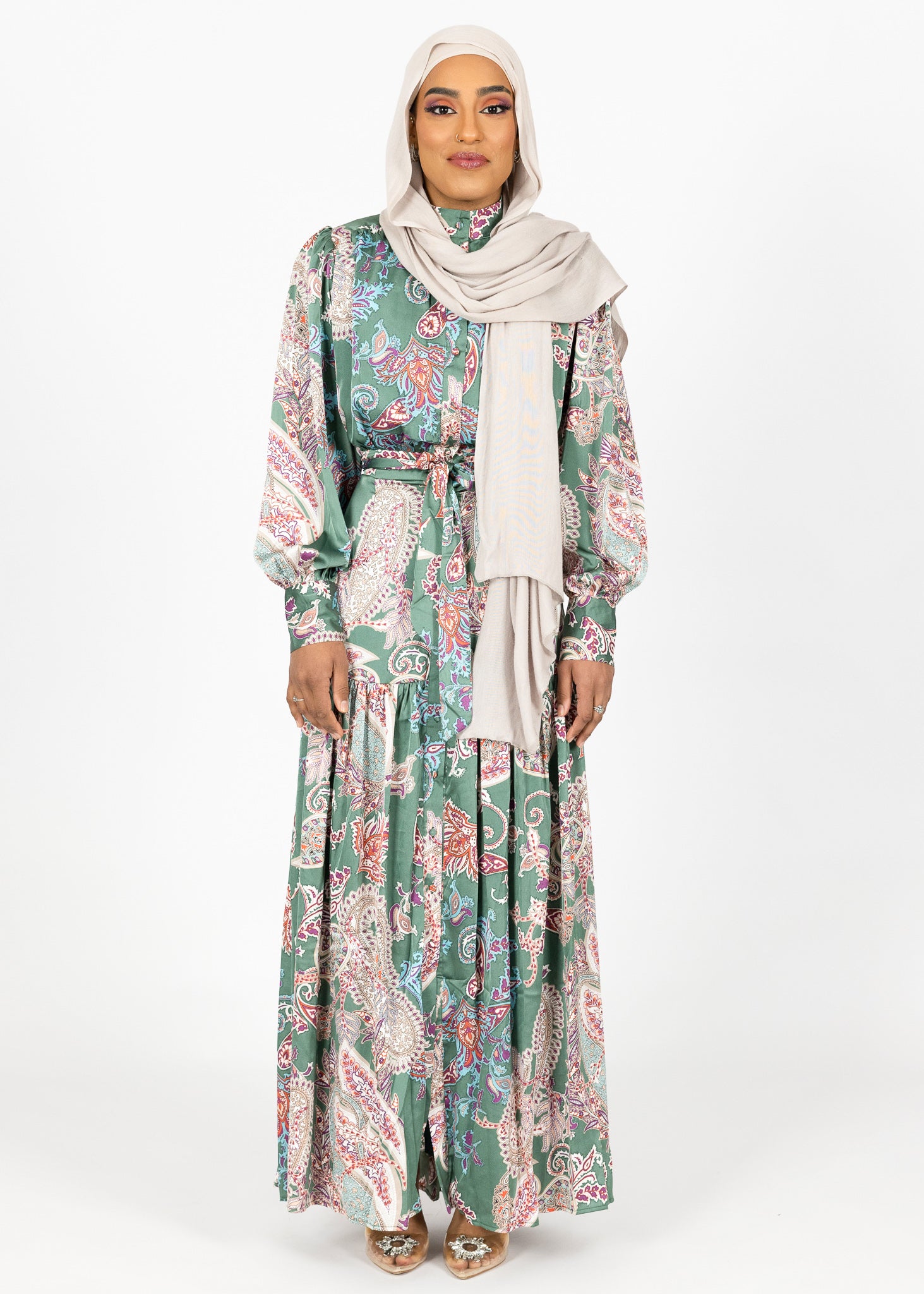M7876Greenprint-dress-abaya