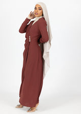 M7879Chocolate-dress-abaya