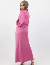 M7887HotPink-dress-abaya