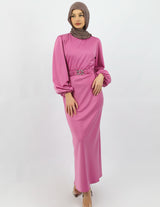 M7887HotPink-dress-abaya