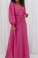 M7888HotPink-dress-abaya