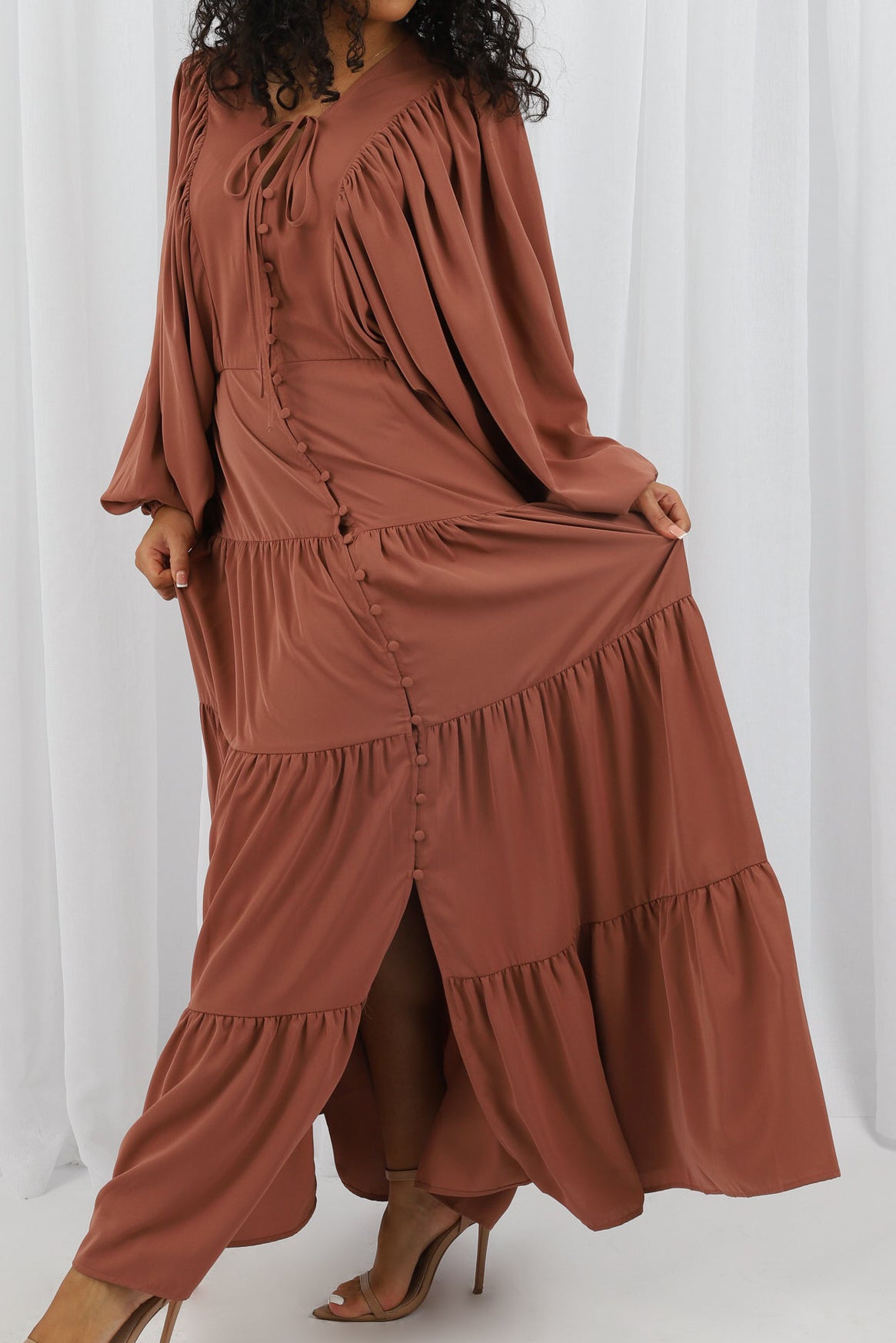 M7905Salmon-dress-abaya