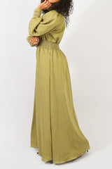 M7921Lime-dress-abaya