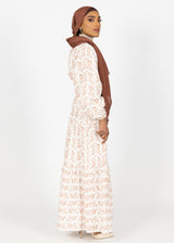 M7927Brownprint-dress-abaya