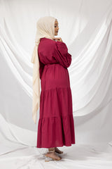M7932Magenta-dress-abaya