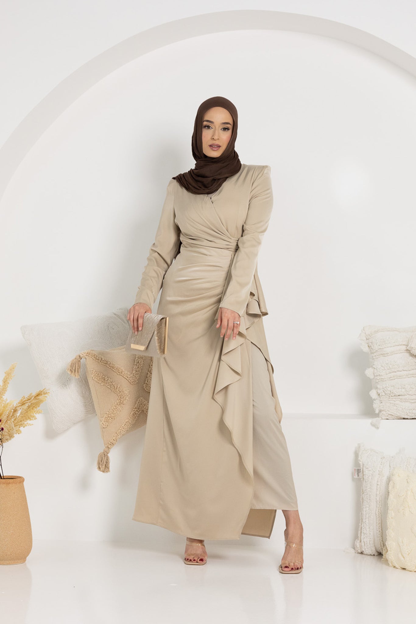M7982Nude-dress-abaya