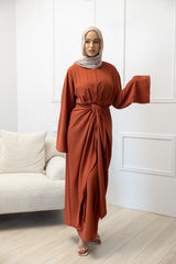 M8014Buntorange-dress-abaya
