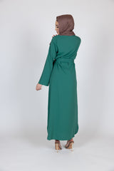 M8075Pinegreen-dress-abaya