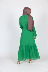 M8093Green-dress-abaya