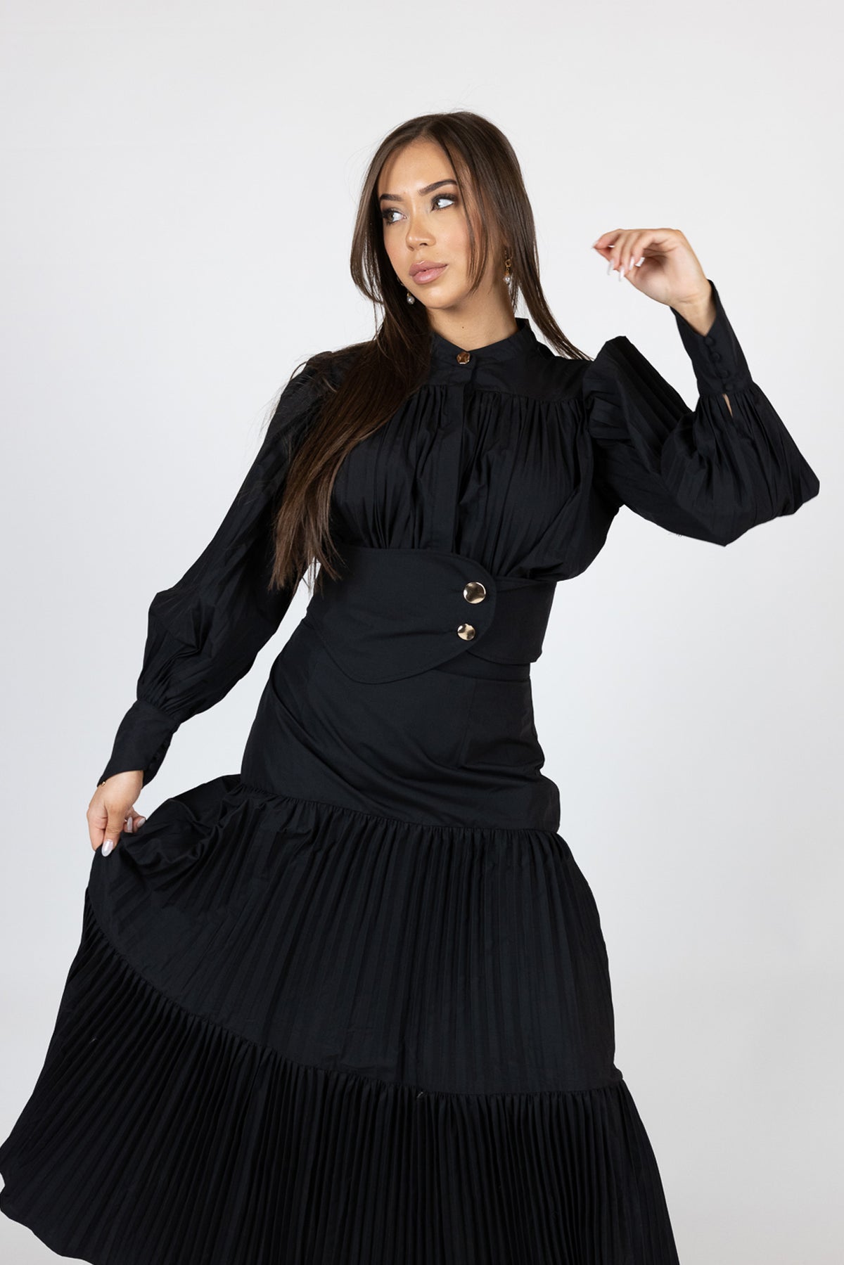 Acacia Belted Blouse - Australia Modest Blouse for Women - Modelle