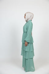 M8116Green-dress-abaya