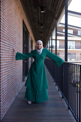 M8140Emeraldgreen-dress-abaya