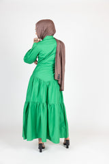 M8163Green-dress-abaya