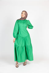 M8163Green-dress-abaya