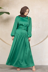 M8218Green-dress-abaya