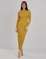 MD00001Mustard-dress-abaya