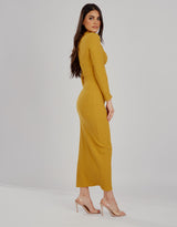 MD00001Mustard-dress-abaya