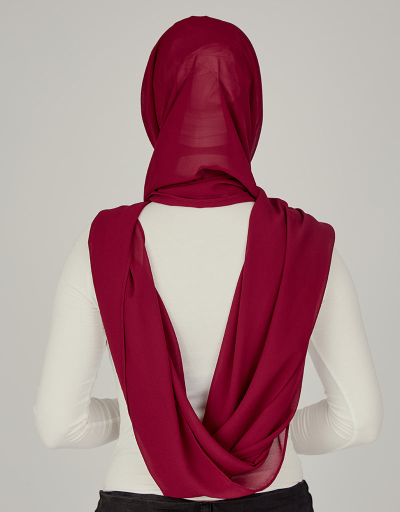 One Piece Scarf - Shades of Red