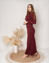 MDL00020Maroon-dress-abaya