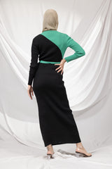 MZC002black_green-dress-abaya-knit