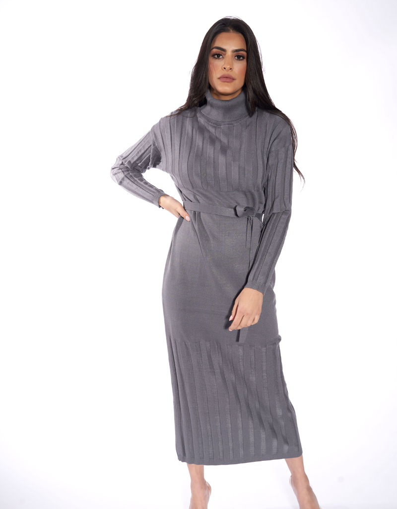 N688-SilverBlue-dress-abaya
